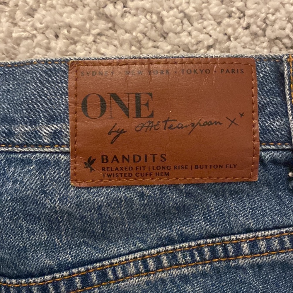 Oneteaspoon bandits relaxed fit shorts size 25 - Picture 3 of 3
